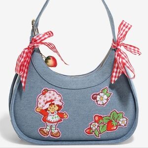Strawberry Shortcake Denim Ribbon Handbag — BoxLunch Exclusive